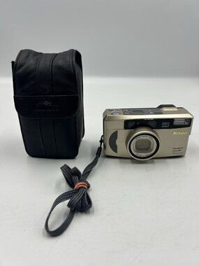 Nikon One Touch Zoom 90s AF QD 35mm Point & Shoot Film Camera Untested✅